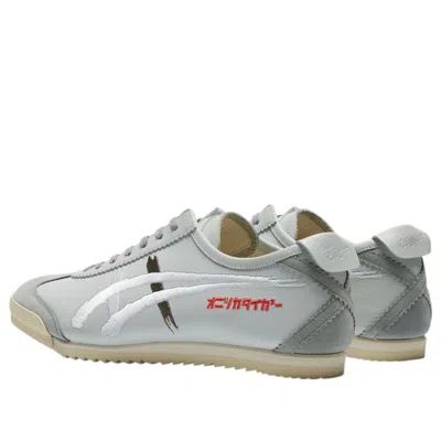 Onitsuka Tiger (wmns) Mexico 66 Deluxe 'piedmont Grey White Red' In Gray