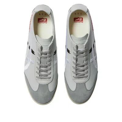 Onitsuka Tiger (wmns) Mexico 66 Deluxe 'piedmont Grey White Red' In Gray