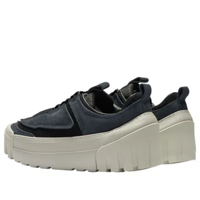 Onitsuka Tiger Chunky Runner Lo 'iron Navy Black' In Blue