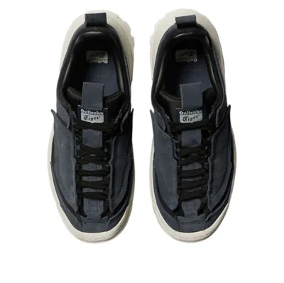 Onitsuka Tiger Chunky Runner Lo 'iron Navy Black' In Blue