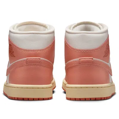 Air Jordan (wmns) 1 Mid 'madder Root' In Orange