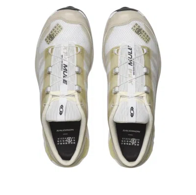 Salomon Xt-4 Mule 'mm6 Maison Margiela White Green Haze' In Multi