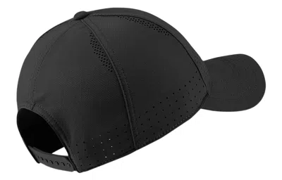 Nike Club Swoosh Baseball Cap In Black