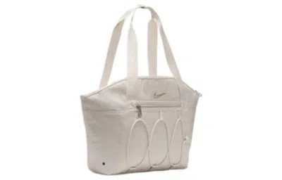 Nike One Training Tote Bag 'beige' In White