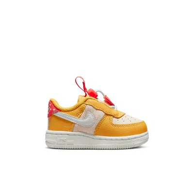 Nike (td)  Force 1 Toggle Se 'yellow Ochre Pearl White' In Multi
