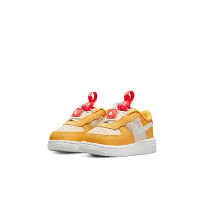 Nike (td)  Force 1 Toggle Se 'yellow Ochre Pearl White' In Multi