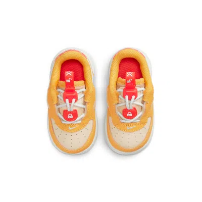 Nike (td)  Force 1 Toggle Se 'yellow Ochre Pearl White' In Multi