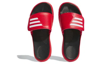 Adidas Originals Adidas Alphabounce Slides 'red'