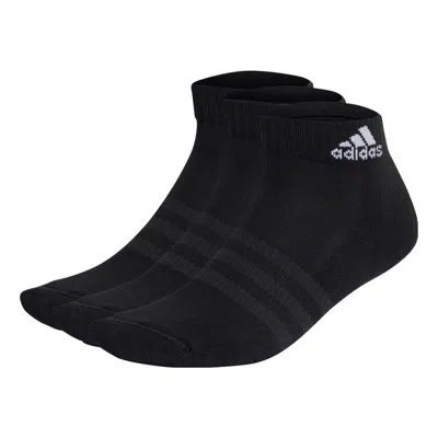 Adidas Originals Adidas Cushioned Sportswear Ankle Socks 3 Pairs 'black'