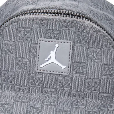 Air Jordan Monogram Backpack 'grey' In Gray