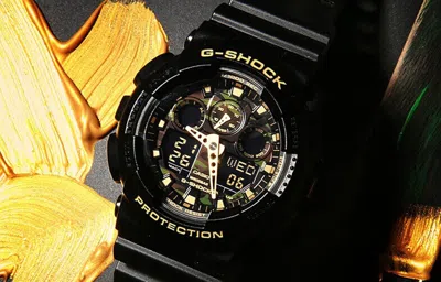 Casio G-shock Analog-digital 'black White'