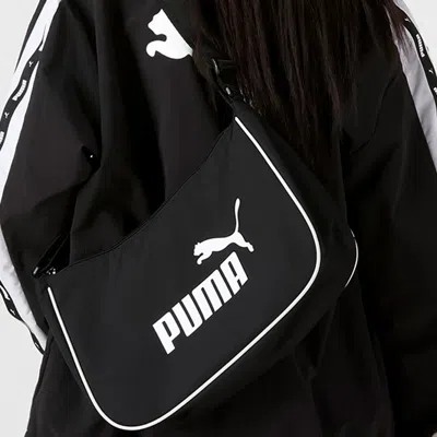 Puma Core Base Shoulder Bag 'black' In Multi