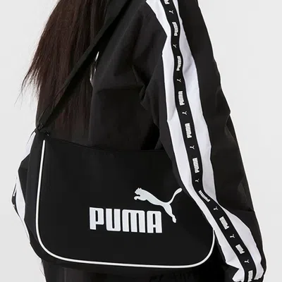 Puma Core Base Shoulder Bag 'black' In Multi