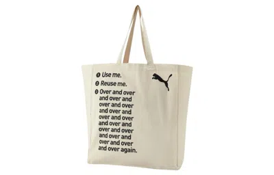 Puma Shopper Tote Bag 'white'