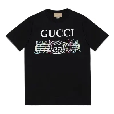 Gucci Ss23 Cotton Jersey T-shirt 'black'