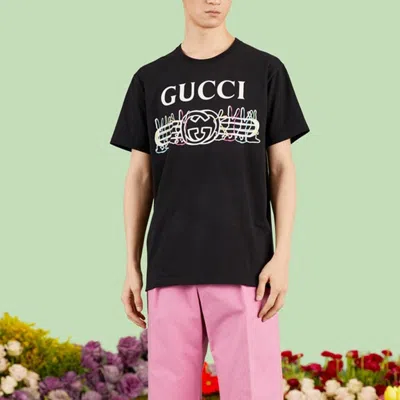 Gucci Ss23 Cotton Jersey T-shirt 'black'