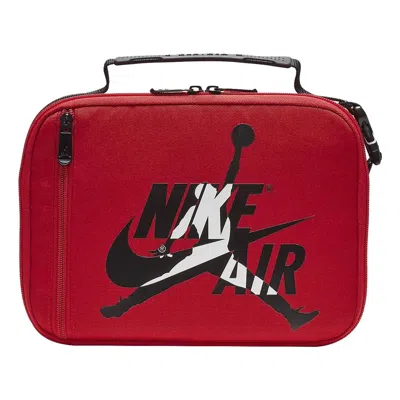 Air Jordan Insulated Lunch Bag Box 'red Black' In Multi