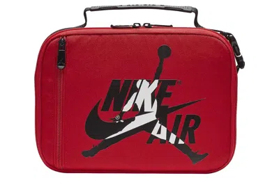 Air Jordan Insulated Lunch Bag Box 'red Black' In Multi