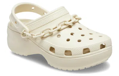 Crocs Classic Platform Chain Clog In Brown