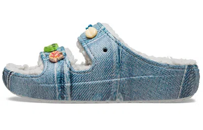 Crocs Sza2 X  Cozzzy Sandal In Blue