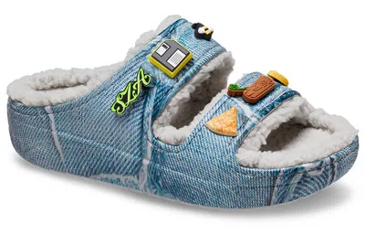 Crocs Sza2 X  Cozzzy Sandal In Blue