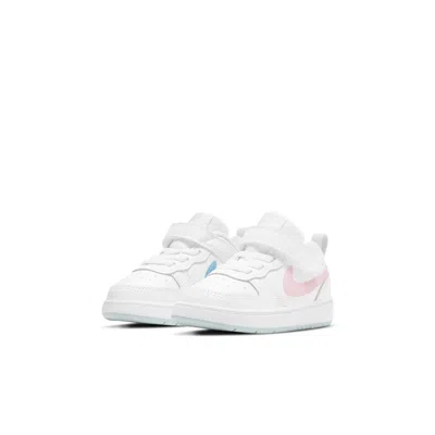 Nike (td)  Court Borough Low 2 'white Arctic Punch' In Multi