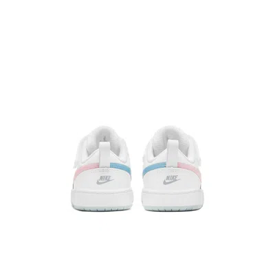 Nike (td)  Court Borough Low 2 'white Arctic Punch' In Multi
