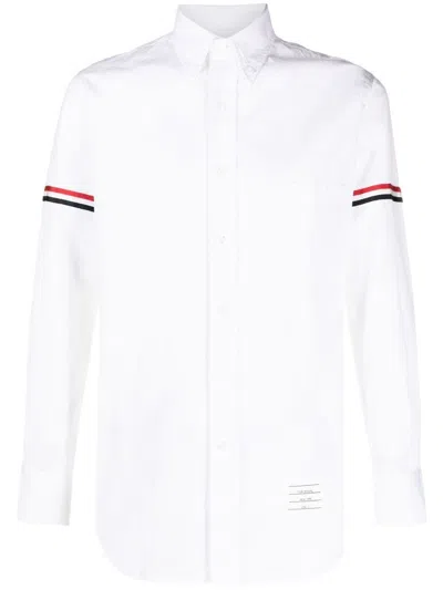 Thom Browne Classic Button-down Shirt In White