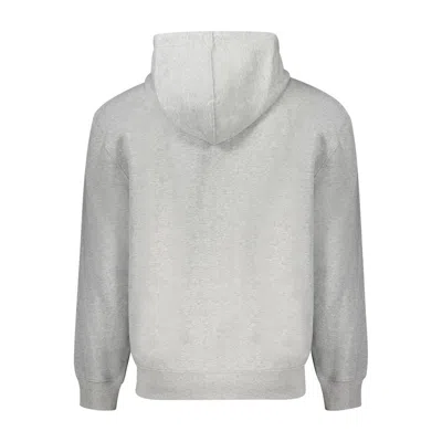 Guess Jeans Gray Cotton Sweater In Gray