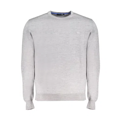 Harmont & Blaine Gray Wool Sweater In Gray
