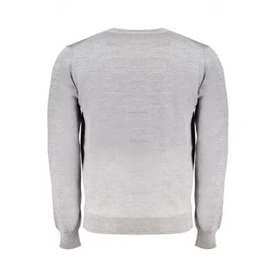 Harmont & Blaine Gray Wool Sweater In Gray