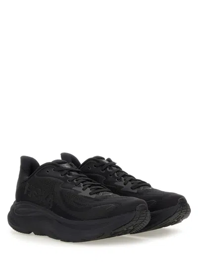 Hoka "clifton 10" Sneaker In Black