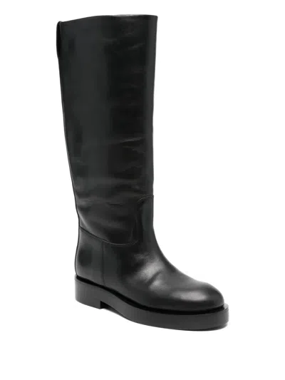 Paris Texas Napa Boot Heel 20 In Black