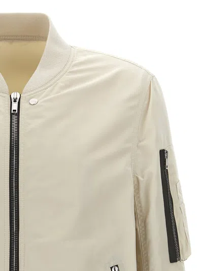Rick Owens Flight Casual Jackets And Parka Beige