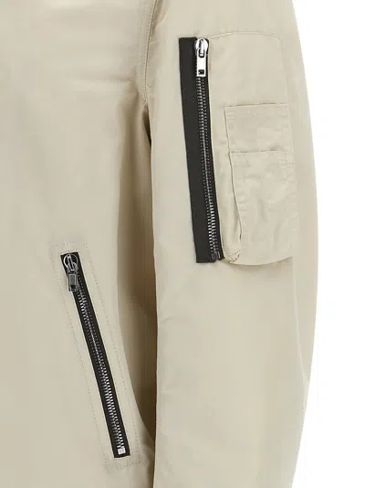 Rick Owens Flight Casual Jackets And Parka Beige
