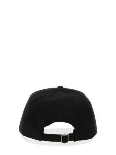 Dsquared2 Icon New Generation Baseball Cap In Black