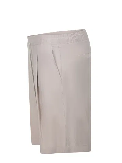 State Of Order Bermuda Shorts Made Of A Viscose Blend In Gray