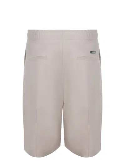 State Of Order Bermuda Shorts Made Of A Viscose Blend In Gray