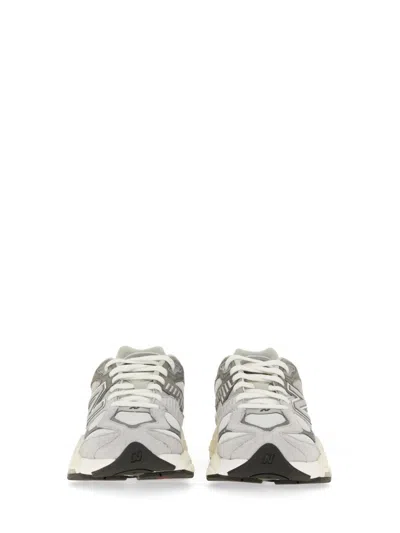 New Balance Mesh Panel Rubber Sole Sneakers In Gray