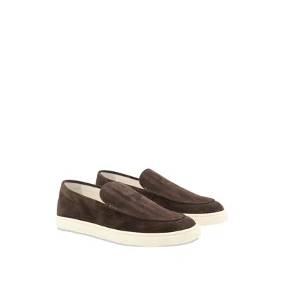 Brunello Cucinelli Sneakers In Brown