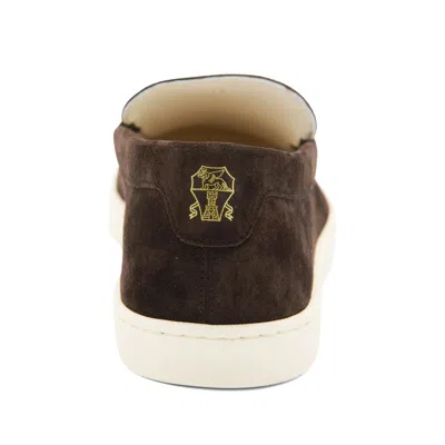 Brunello Cucinelli Sneakers In Brown