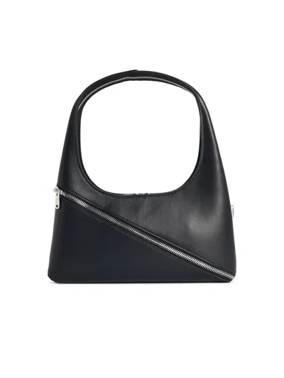 Coperni Zip Baguette Bag In Black