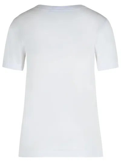 Dolce & Gabbana Crew Neck Lace T-shirt In White