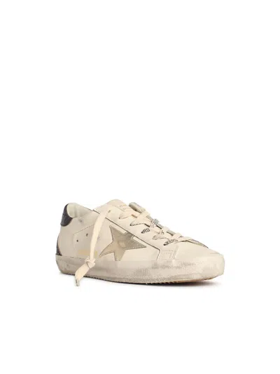 Golden Goose 20mm Super-star Leather Sneakers In Burgundy