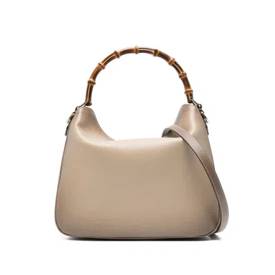Gucci Medium Diana Leather Top Handle Bag In Multi
