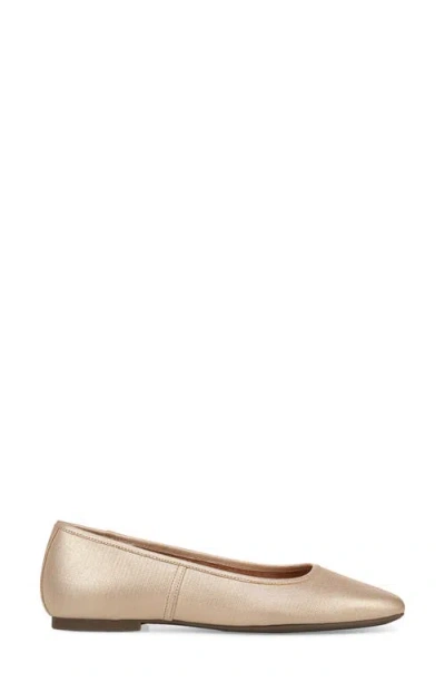 Vionic Orinda Square Toe Flat In Brown