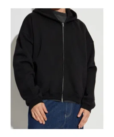 Represent Long Sleeve Sweatshirt In Black
