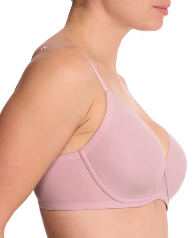Natori Cloud Comfort Back Smoothing T Shirt Bra In Pink