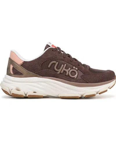 Ryka Rykä Devotion X Max Classic Sneaker In Brown