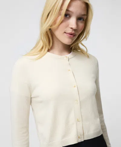 French Connection Women's Cosysoft Fitted Cardigan Sweater In Neutral